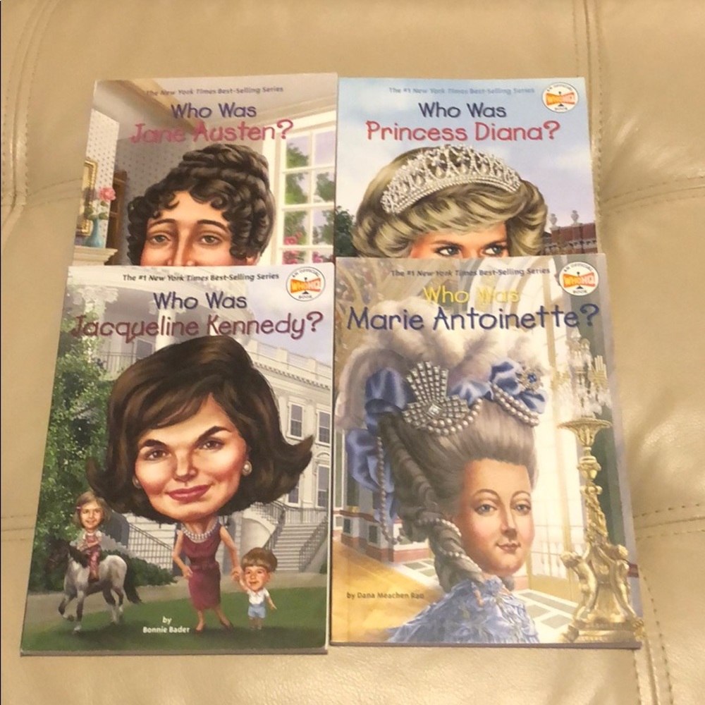 “Who Was?” Series 4 books